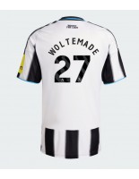 Moške Nogometnih dresov Newcastle United Nick Woltemade #27 Domači 2025-26 Kratki rokavi